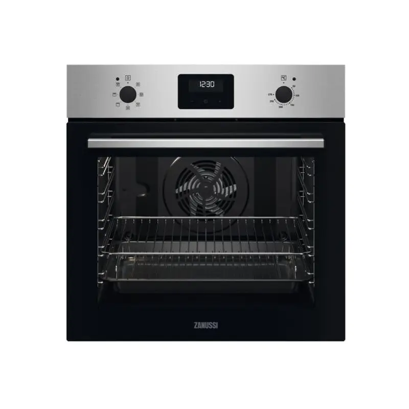 Zanussi ZOHNX3X1 - Stainless steel Built in Single Oven - A energy