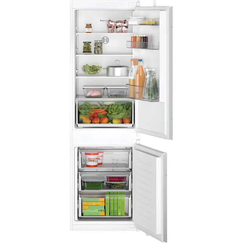 Bosch KIN86NSE0G - Integrated 60/40 Frost Free Fridge Freezer - E energy