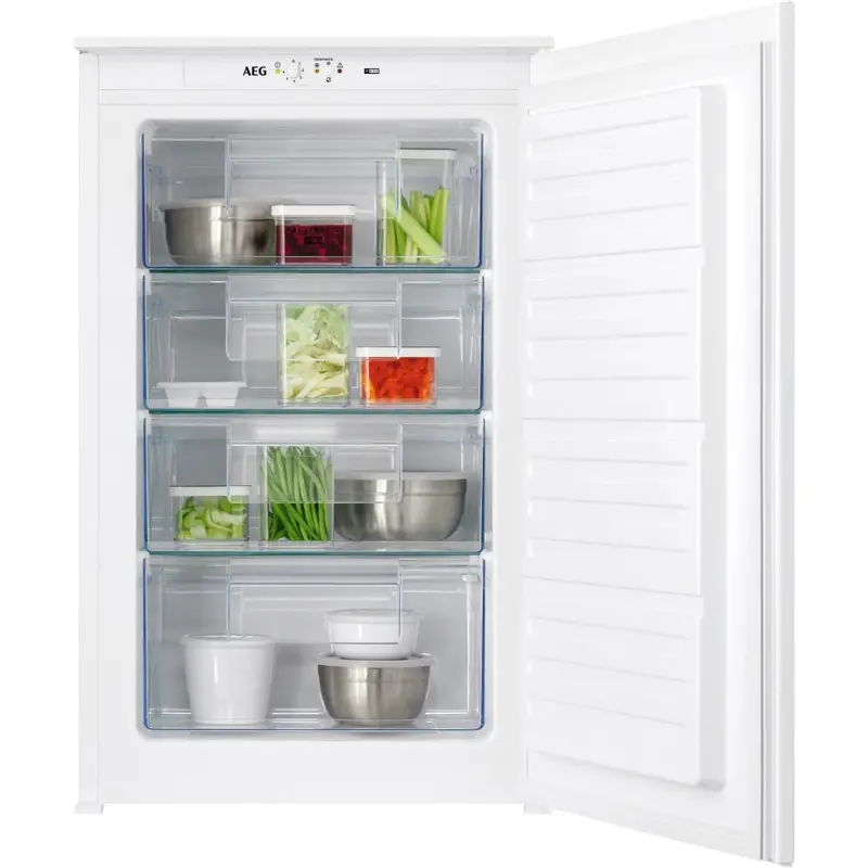 AEG OAB6L88ES - White Integrated In column Freezer - 98 Litres - E Energy Rating