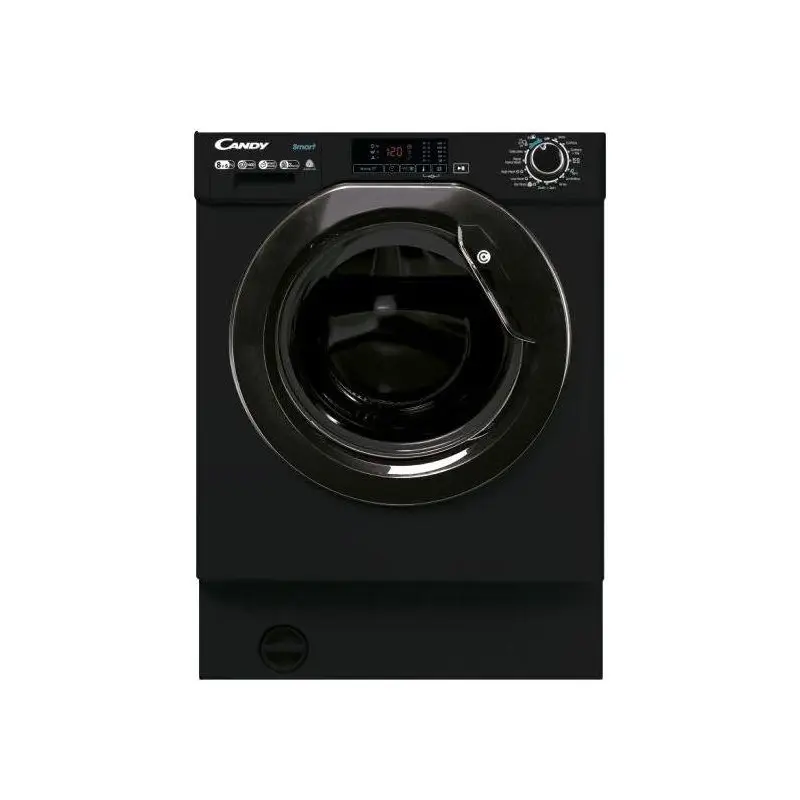 Candy CBD485D1BBE/-80 - Black 8KG/5KG Washer Dryer - 1400 RPM - E energy