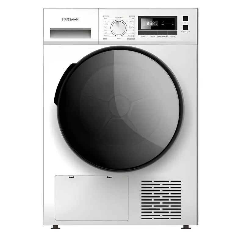 Statesman THP18W - White 8KG Heat Pump Condenser Dryer - A++ energy