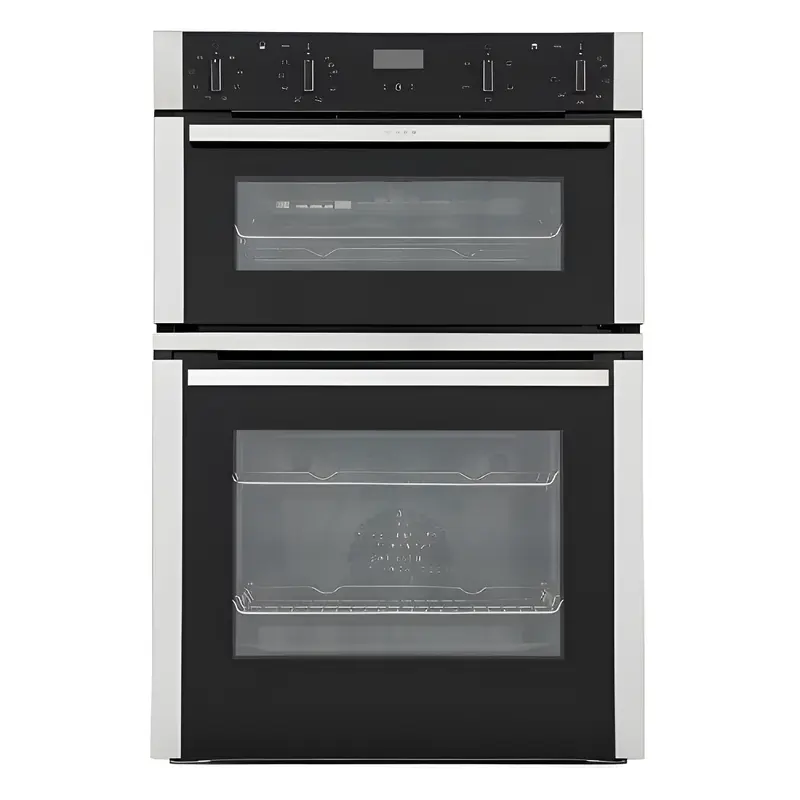 Neff U1ACE2HN0B - Stainless steel Built in Electric Double Oven - A/B energy