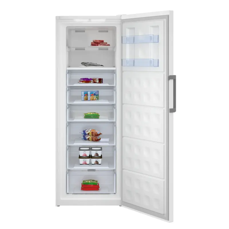 Beko FFEP3791W - White Freestanding Frost Free Freezer - E energy