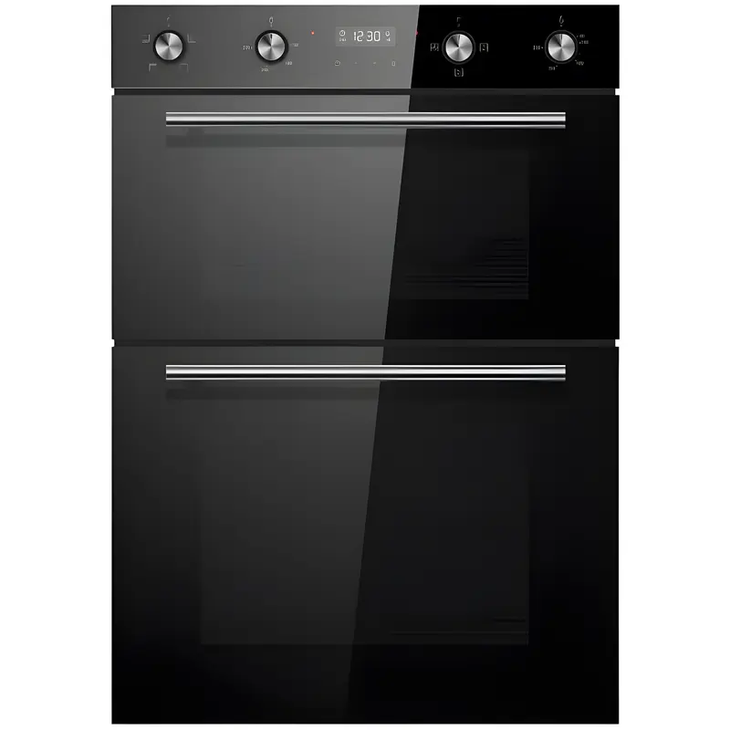 Statesman BDM373BL - Black Built in Electric Double Oven - B energy
