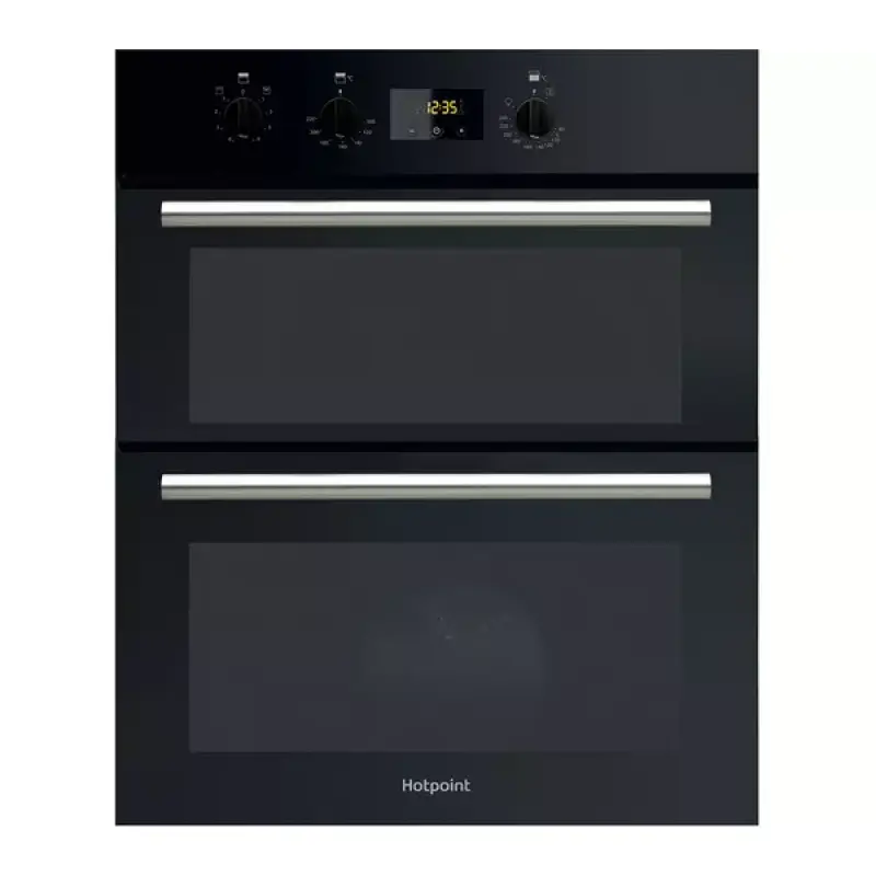 Hotpoint DU2 540 BL - Black Built Under Electric Double Oven - B/B energy
