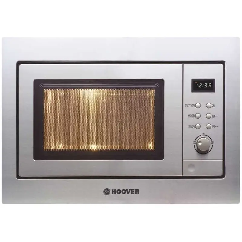 Hoover HM20GX - Stainless Steel 20L Built-In Grill Microwave - 800W