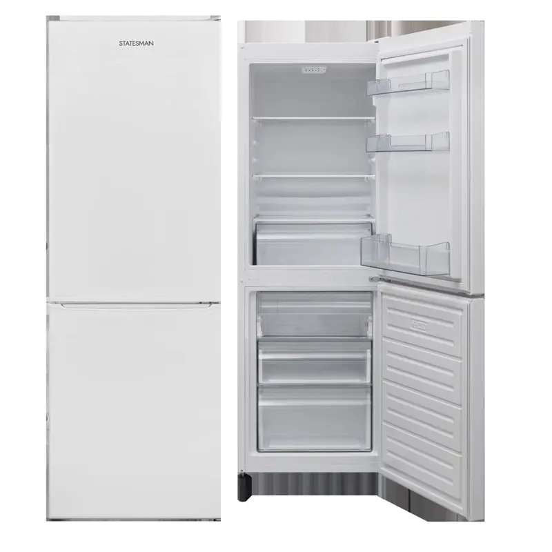 Statesman F01554FFW  - 152cm Frost Free White Freestanding Fridge Freezer 54cm - E energy