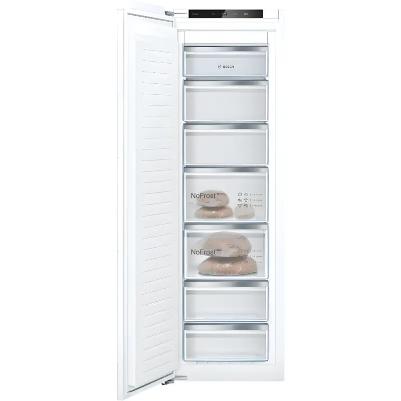 Bosch GIN81VEE0G - Integrated Frost Free Freezer - E energy