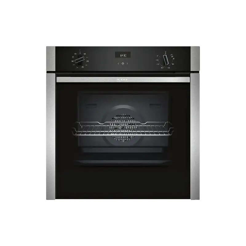 Neff B3ACE4HN0B - Slide and hide  N50 Series Stainless steel Built in Electric Single Oven - Catalytic cleaning - A energy