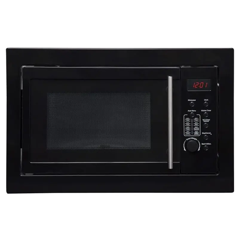 SIA BIM25BL Black 25L Integrated Built in 900W Digital Timer Microwave Oven
