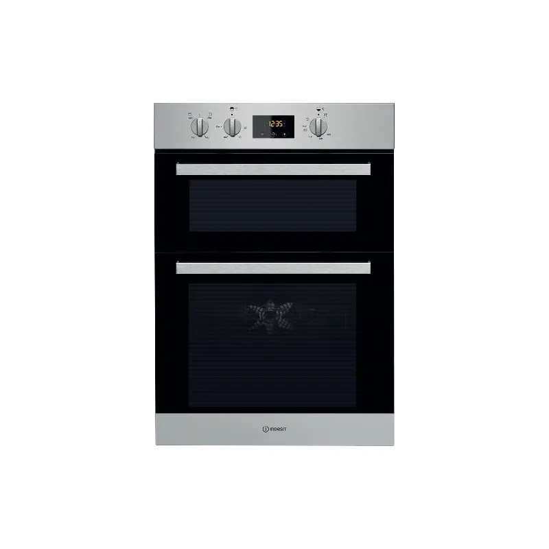 Indesit IDD 6340 IX - Stainless steel Built in Electric Double Oven - A energy