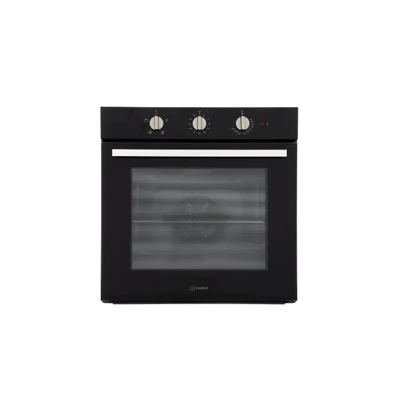 Indesit IFW 6330 BL UK - Black Built in Electric Single Oven - A energy