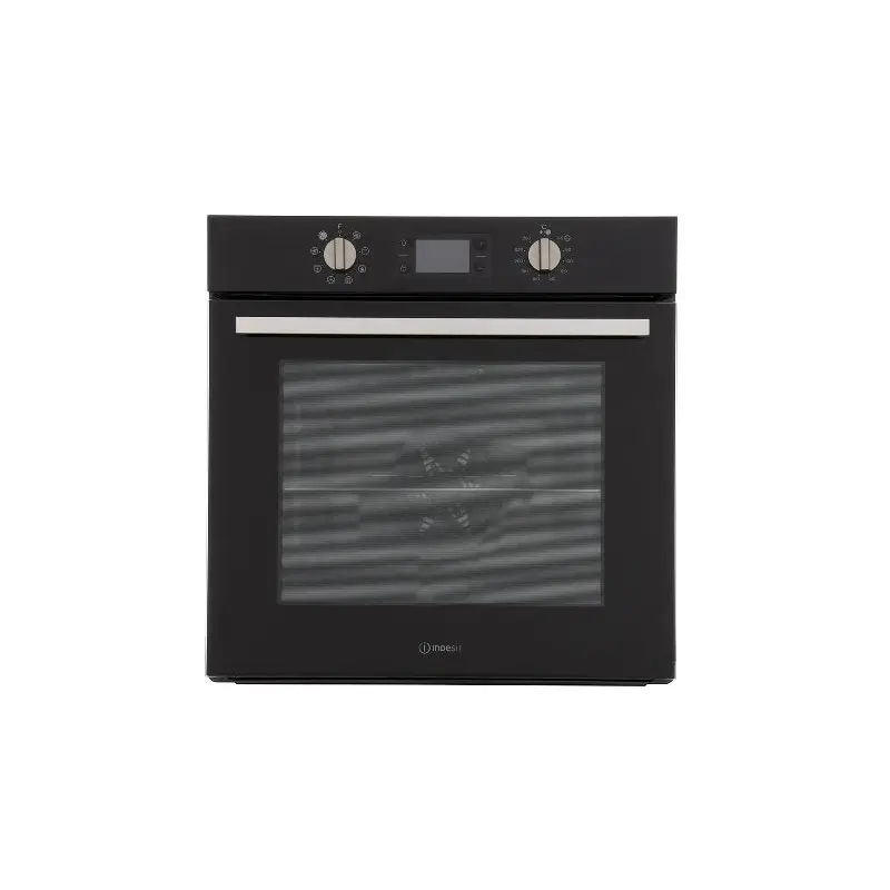 Indesit IFW 6340 BL UK - Black Built in Electric Single Oven - A energy