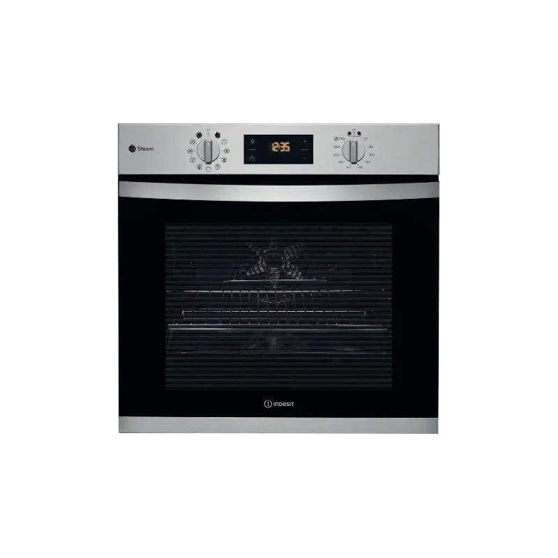 Indesit KFWS 3844 H IX UK - Stainless steel Built in Electric Single Oven - A+ energy