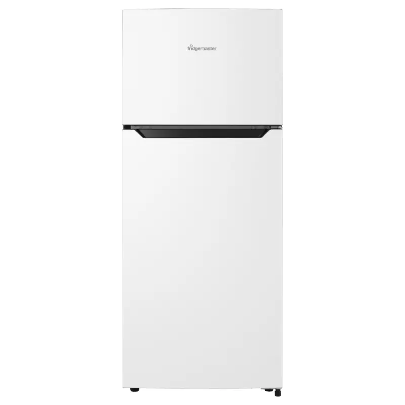 Fridgemaster MTM48120MF - White Freestanding Manual Defrost Fridge Freezer - F energy