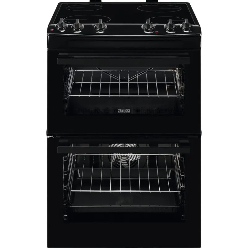 Zanussi ZCV66050BA - Black 4 Zone Cooker - A/A energy