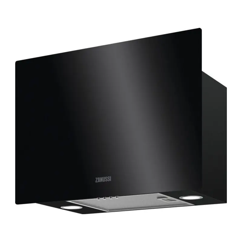 Zanussi ZFV316K - Black Chimney Extractor Hood - D energy
