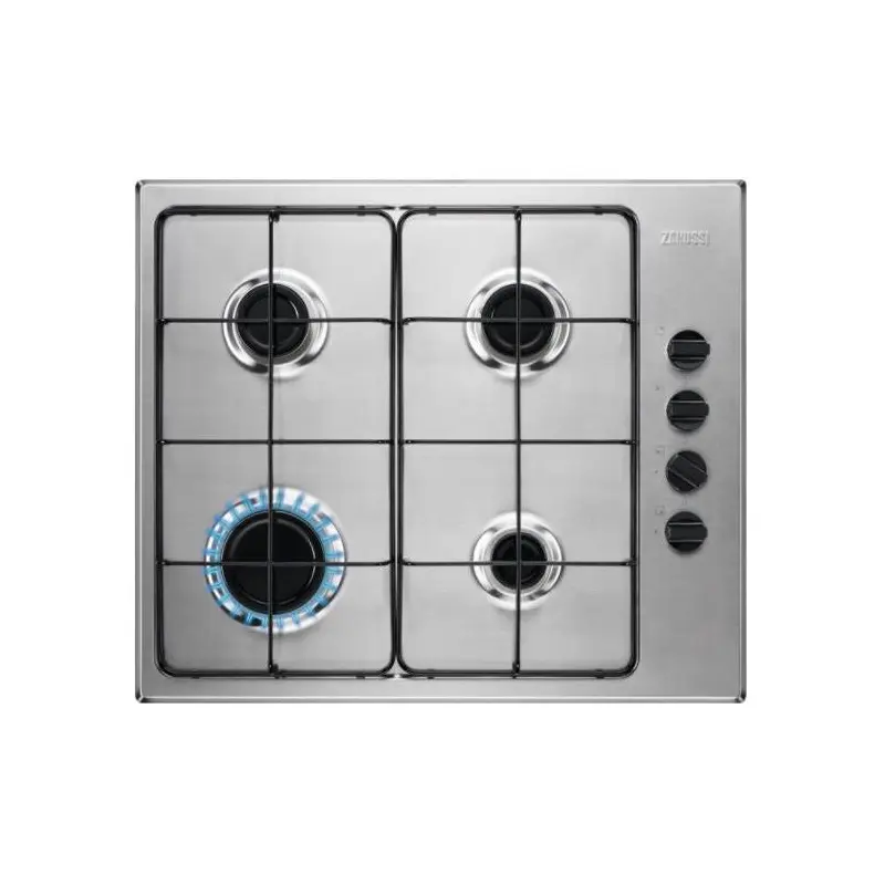 Zanussi ZGNN640X - Stainless steel 4 Zone Gas Hob
