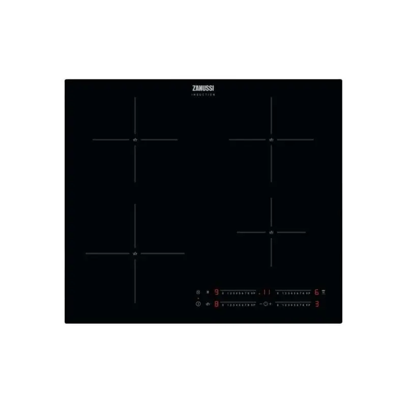 Zanussi ZIAN644K - Black 4 Zone Induction Hob