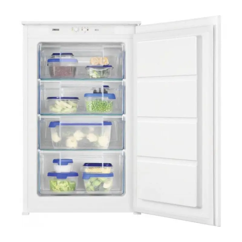 Zanussi ZUAN88ES - White Integrated Low Frost Freezer - E energy