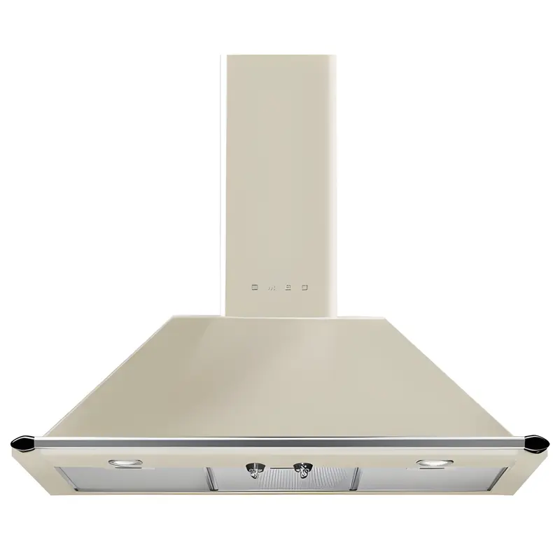 Smeg KT90PE - Cream Chimney Extractor Hood - A energy