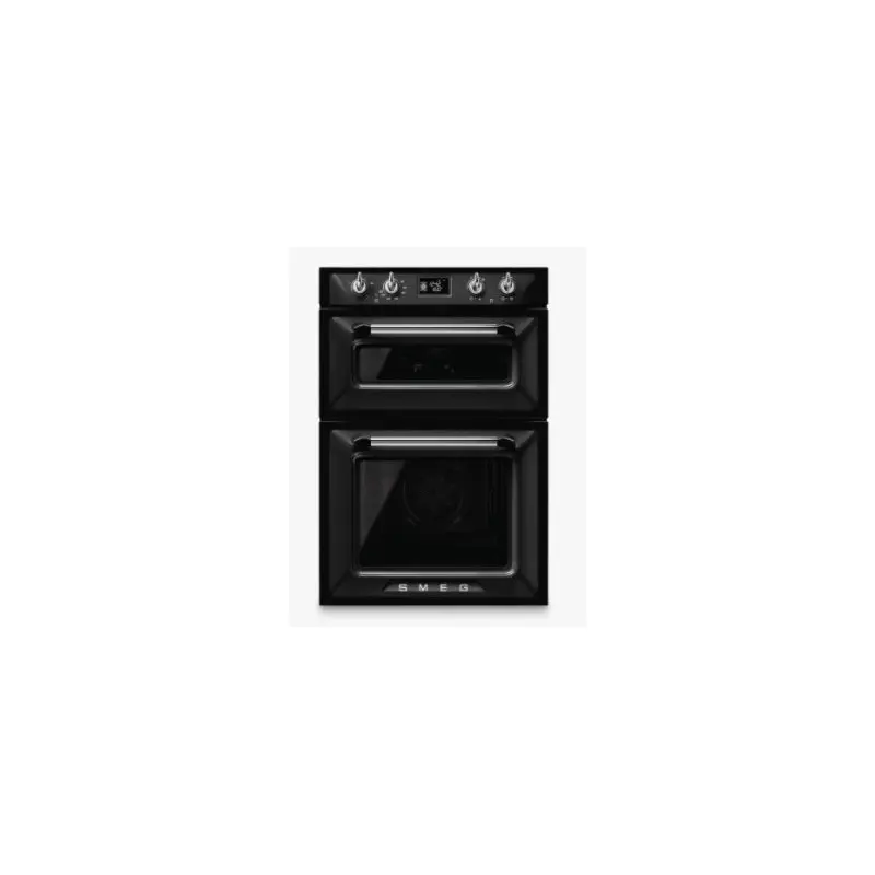 Smeg DOSF6920N1 - Black Built in Electric Double Oven - A/A energy
