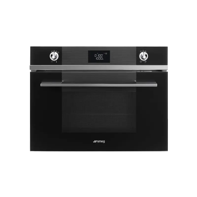 Smeg SF4102MCN - Black Built in Electric Microwave