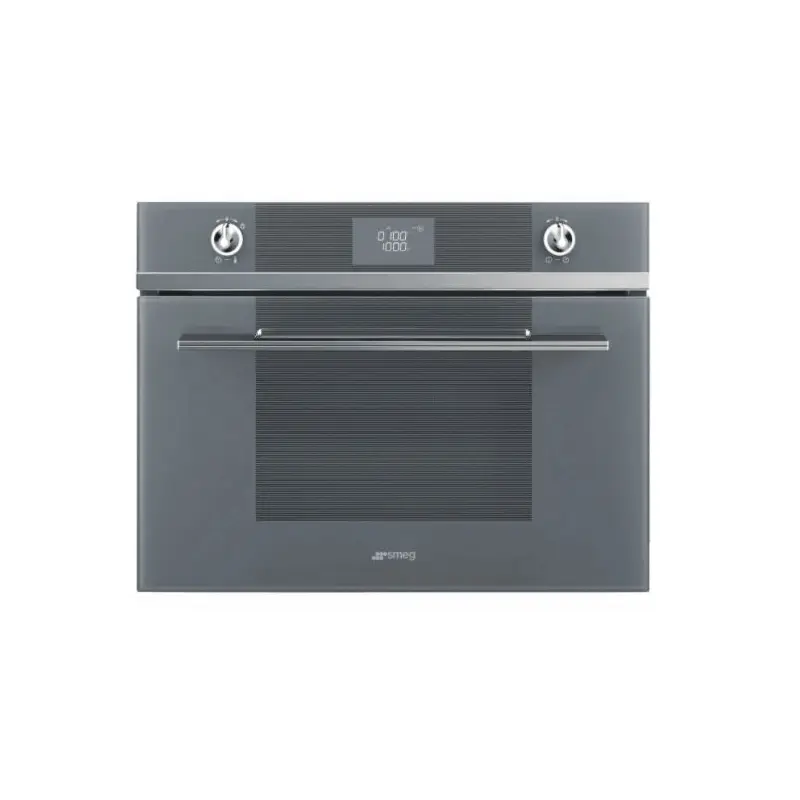 Smeg SF4102MCS - Silver Built in Electric Microwave
