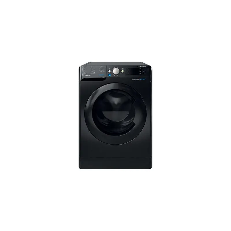 Indesit BDE 86436X B UK N - Black 8KG/6KG Washer Dryer - 1400 RPM - D energy