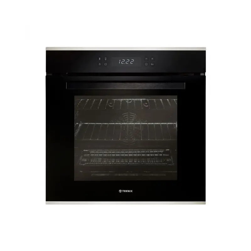 Teknix SCS63PX - Stainless steel Built in Electric Single Oven - Pyrolytic cleaning - A energy