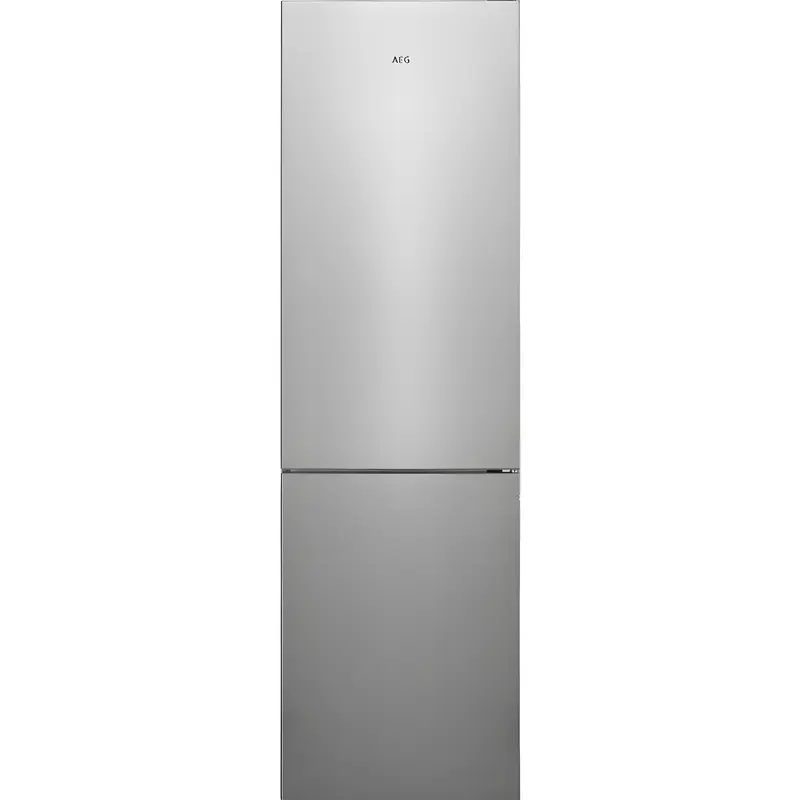 AEG RCB636E2MX - Stainless steel Freestanding Frost Free Fridge Freezer - E energy