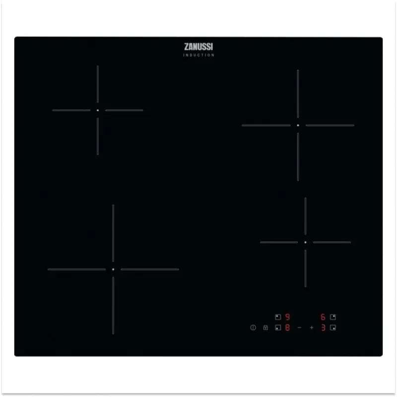 Zanussi ZIBN646K - Black 4 Zone Induction Hob