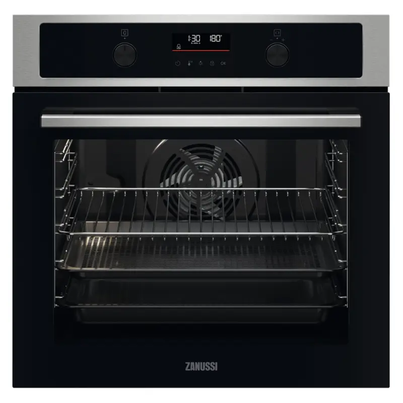 Zanussi ZOPNA7XN - Stainless steel Built in Single Oven - A+ energy