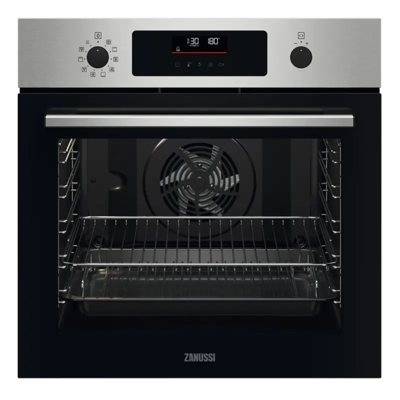 Zanussi ZOPNX6XN - Stainless steel Built in Single Oven - A+ energy