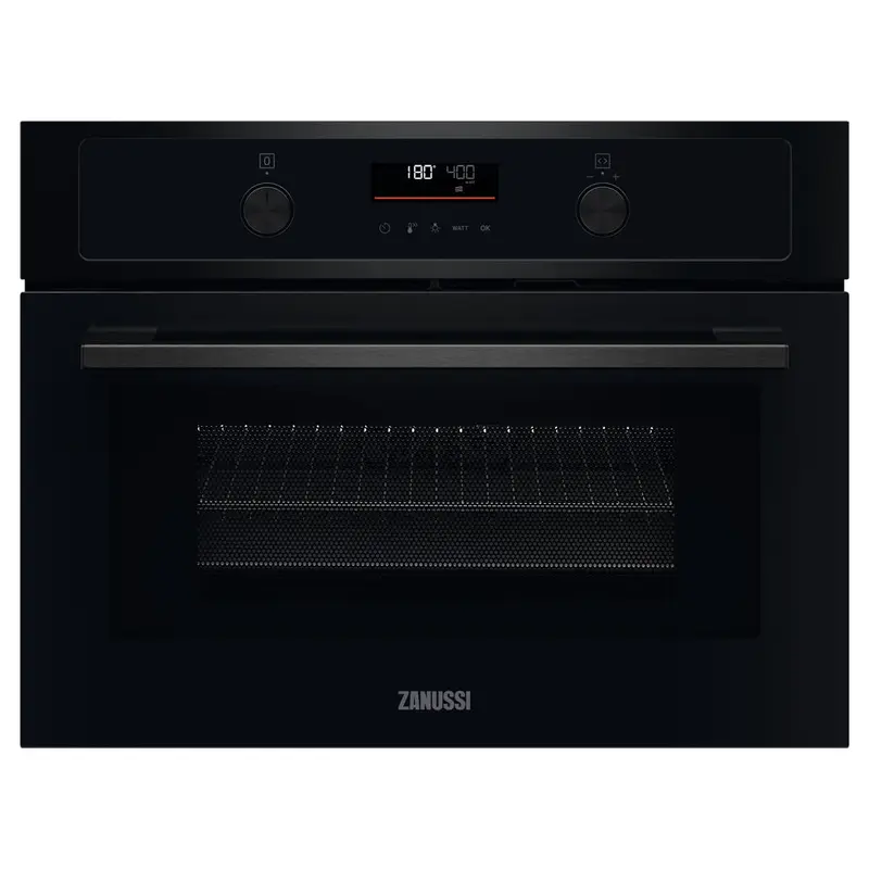 Zanussi ZVENM7KN - Black Electric Single Oven - Manual cleaning