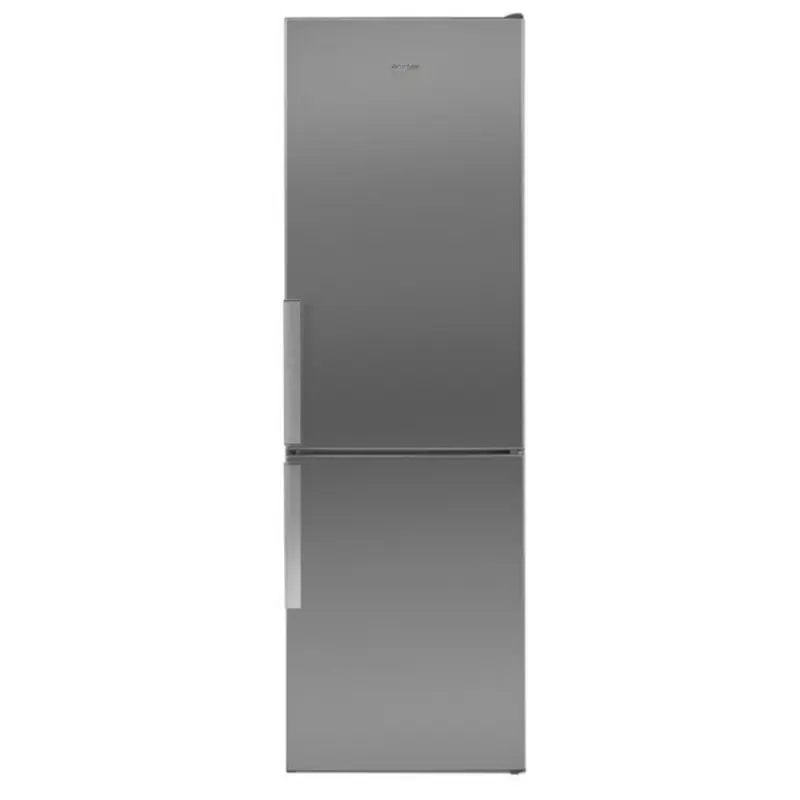 Whirlpool W5 821E OX UK - Stainless steel Freestanding 70/30 Auto Defrost Fridge Freezer - E energy