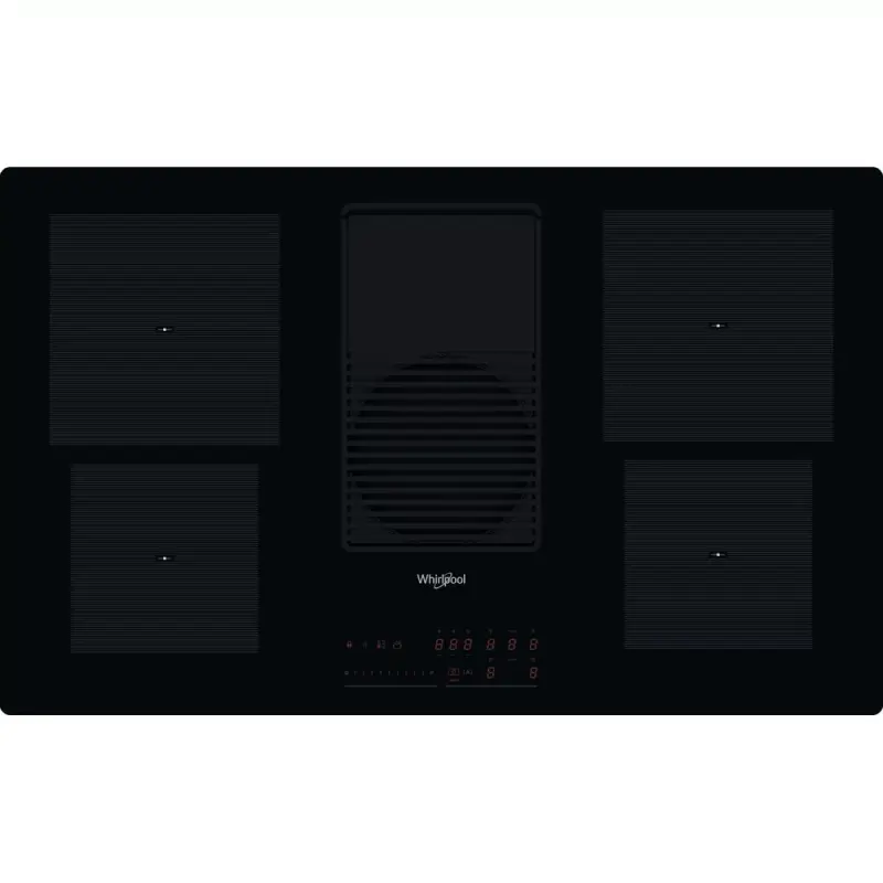 Whirlpool WVH 92 K F KIT/1 - Black 4 Zone Venting Hob - A energy