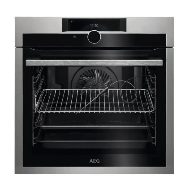 AEG BPE948730M - Stainless steel Built in Electric Single Oven - Pyrolytic cleaning - A++ energy