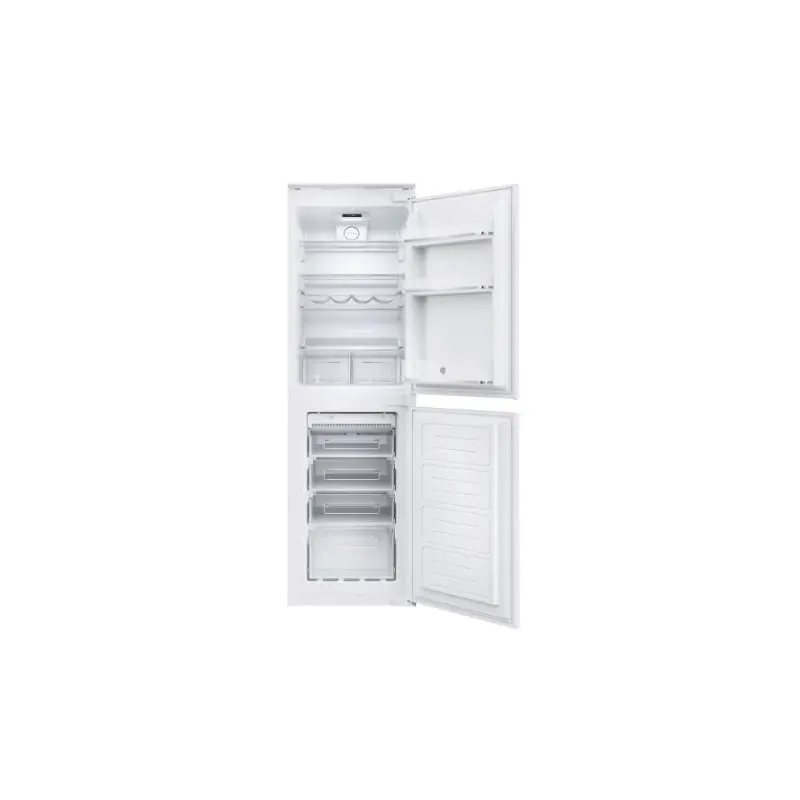 Hoover HOBES50N518FVK - White Integrated 50/50 Frost Free Fridge Freezer - F energy