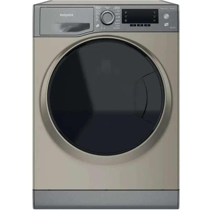 Hotpoint NDD 8636 GDA UK - Graphite 8KG/6KG Washer Dryer - 1400 RPM - D energy