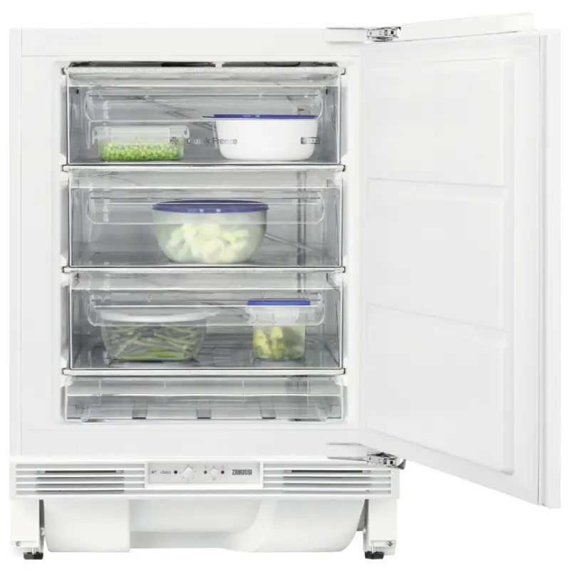 Zanussi ZYAE82FR - White Integrated Freezer - F energy