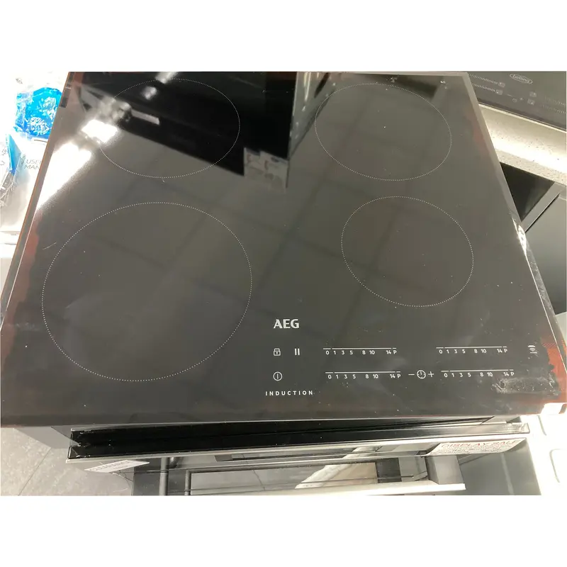 AEG IKB64401FB - Black 4 Zone Induction Hob - Display