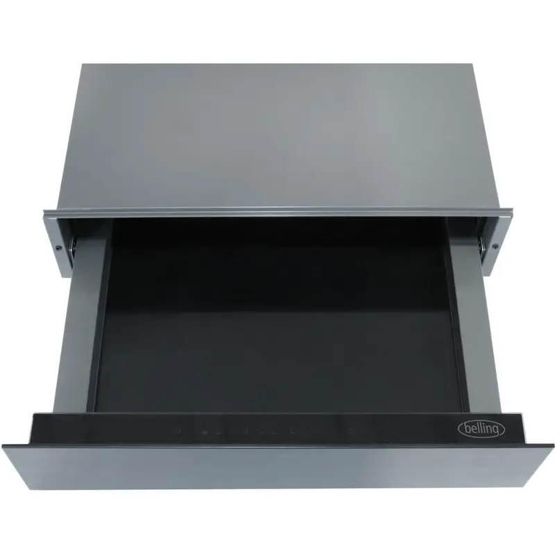 Belling BI14WD CN BK 888880053 - Black Warming Drawer - 20L Capacity - Touchpad Controls