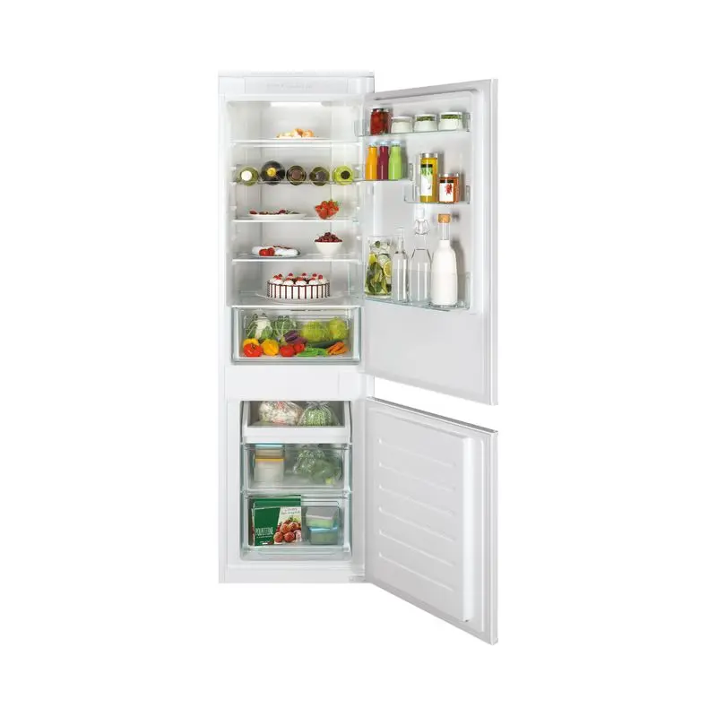 Baumatic BBT3518EWK - White Integrated 70/30 Frost Free Fridge Freezer - 248 Litres - E Energy Rating