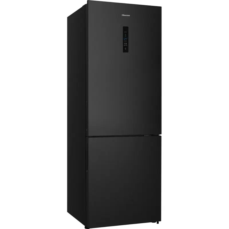 Hisense RB645N4BFE - Black Fridge Freezer - 495L Capacity - 70/30 Split - E Energy Rating