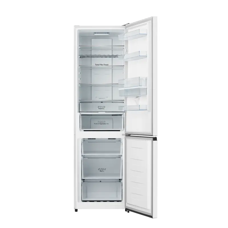 Hisense RB435N4WWE - White Freestanding 70/30 Frost Free Fridge Freezer - E energy