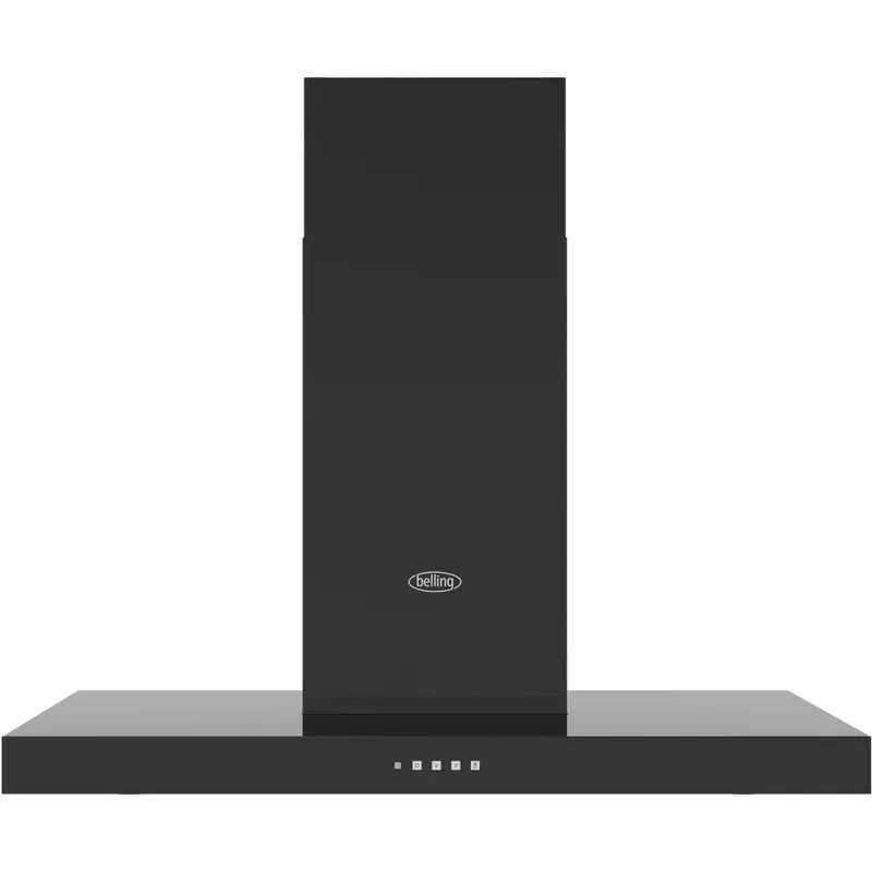 Belling Cookcentre 110T 444411666 - Black 110cm Chimney Cooker Hood - 580 m/h - C energy