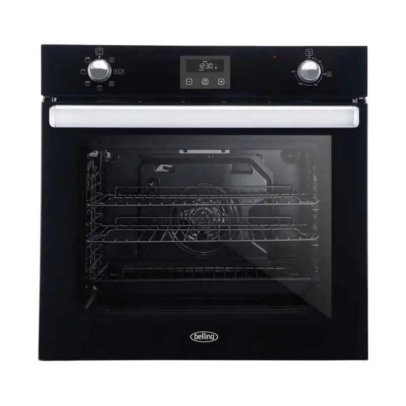 Belling BEL BI602FP Blk 444444774 - Black Built in Electric Single Oven - A energy