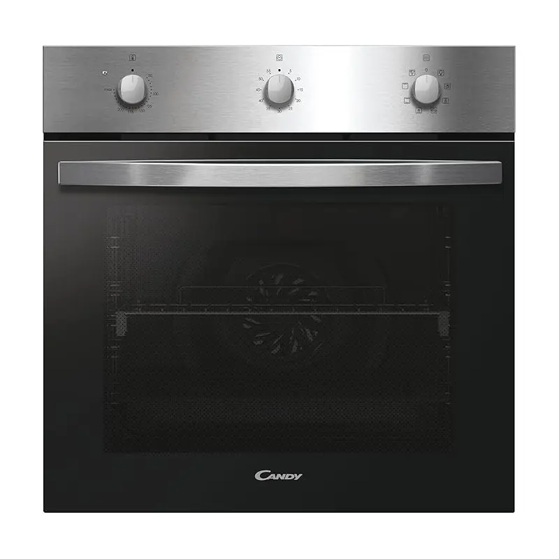 Candy FIDCX602 - Stainless Steel 70L Built-In Single Oven - Convection, 8 Functions - A+ energy
