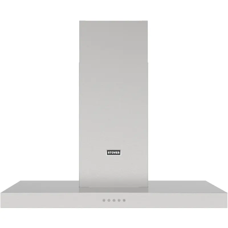 Stoves Sterling 110T 444411649 - Stainless Steel 110cm Chimney Cooker Hood - 590 m/h, A+ Rated